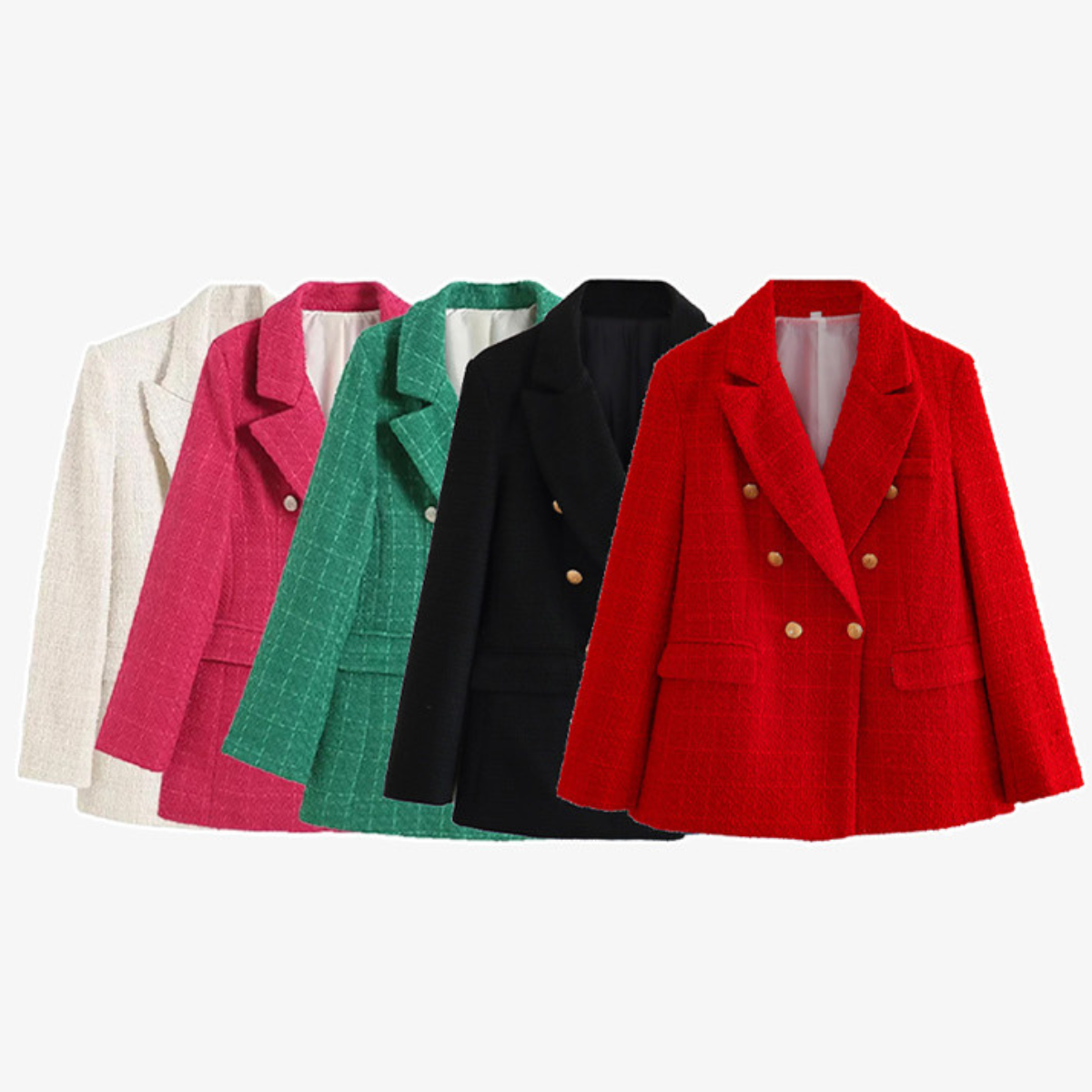 Blazer Feminino Tecido Duplo Modern Traf