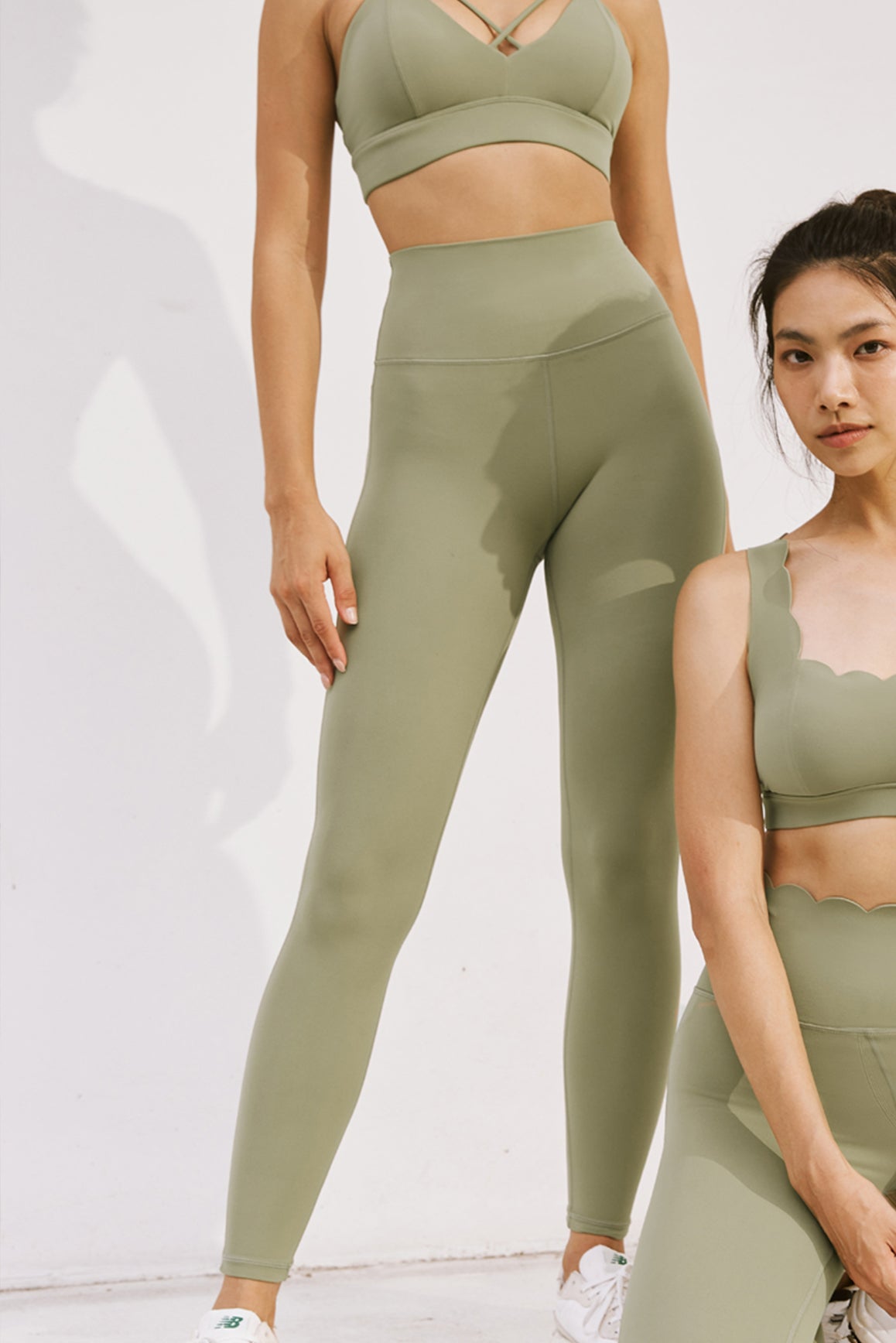 Calça Legging Cintura Alta Sem Costura Modern Basic - CLOUD GYM