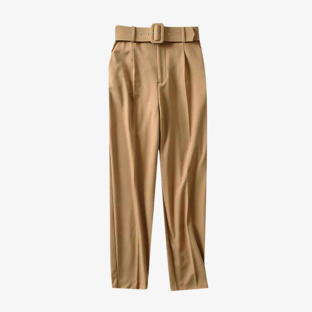 Calça Alfaiataria Com Cinto Modern Gisele
