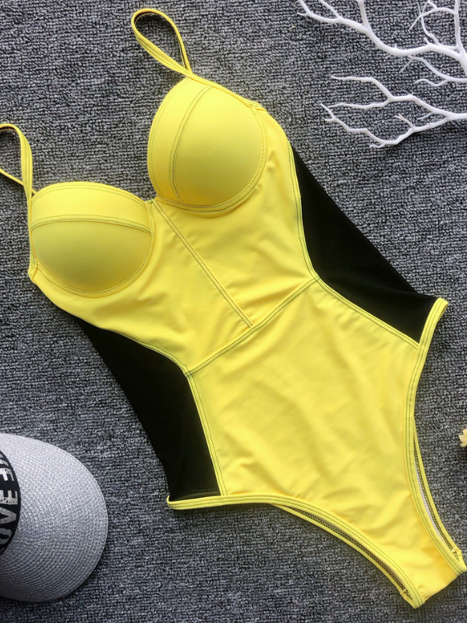 Maiô Com Abertura Nas Costas Modern Push - SUNSHINE