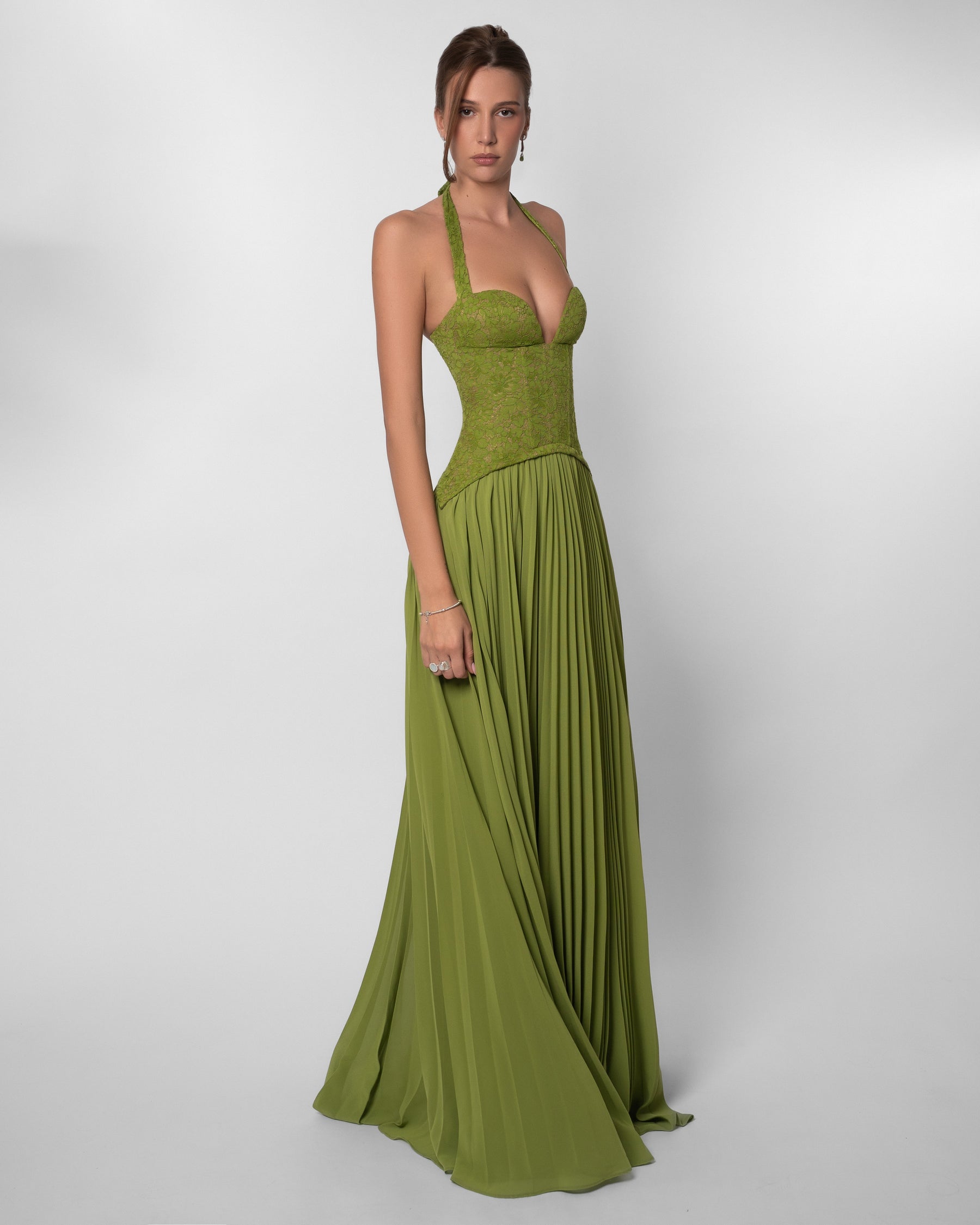 Vestido Longo Efeito Corselet Modern Jasmynne