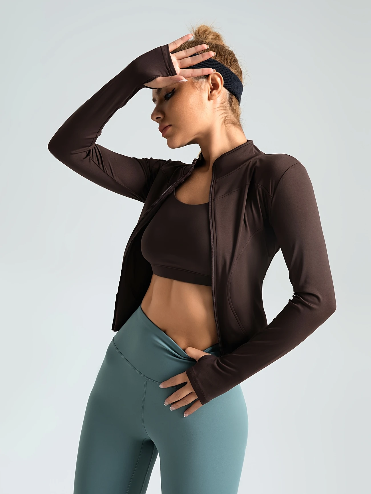 Jaqueta Esportiva de Alta Elasticidade Modern Beatrice
