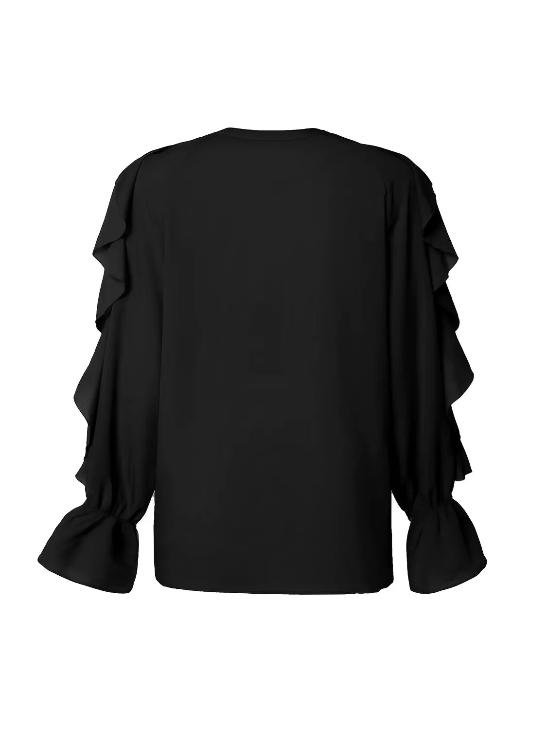 Camisa Feminina com Babados Boho Chique Modern Maribel