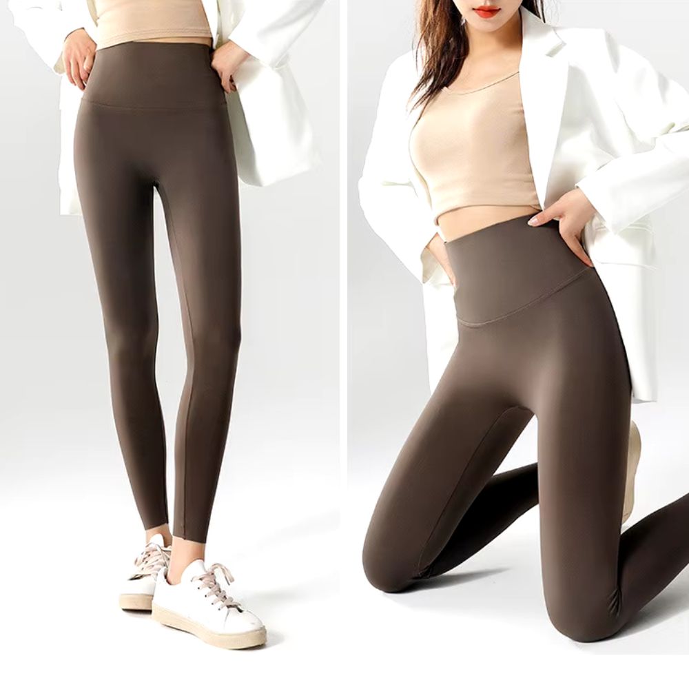 Calça Legging Cós Alto Térmica Forrada de Inverno Modern Kalles