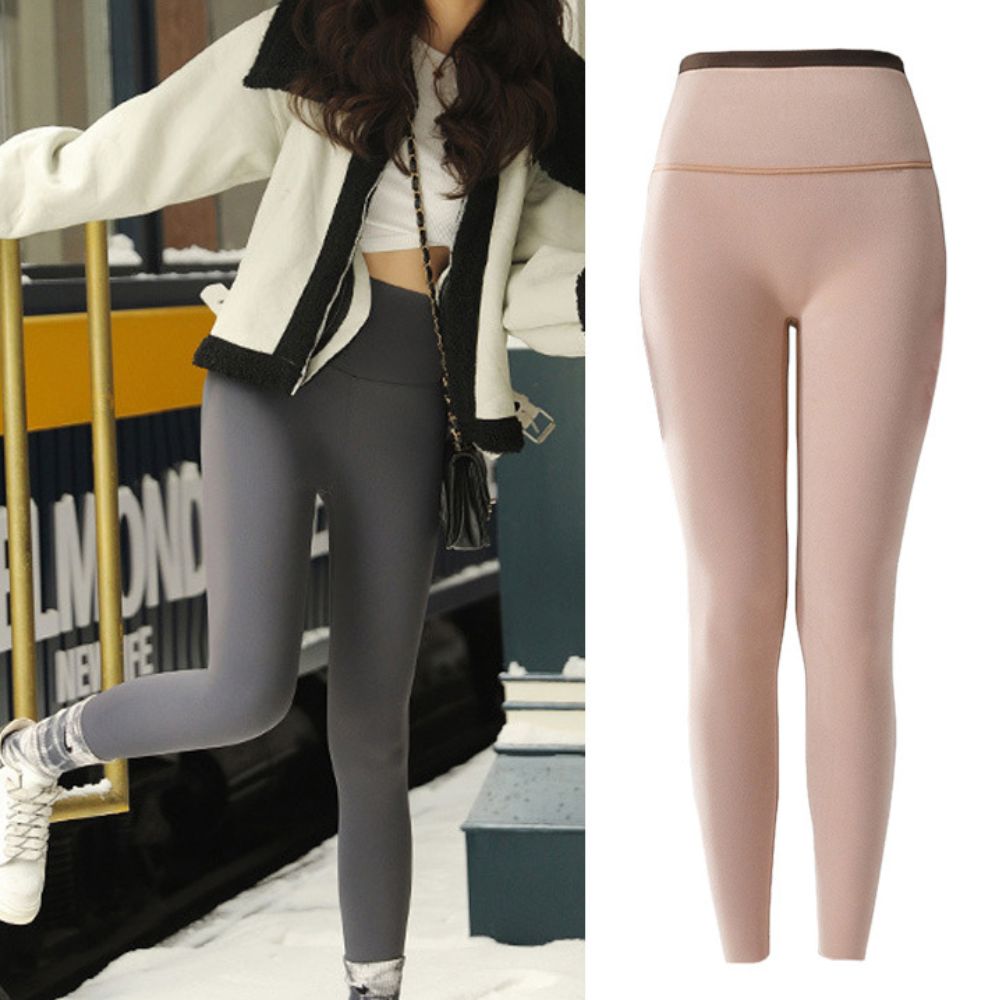 Calça Legging Feminina Térmica Forrada de Lã Premium