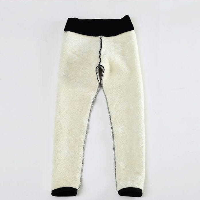 Calça Legging Térmica Forrada Com Lã Polar Confort