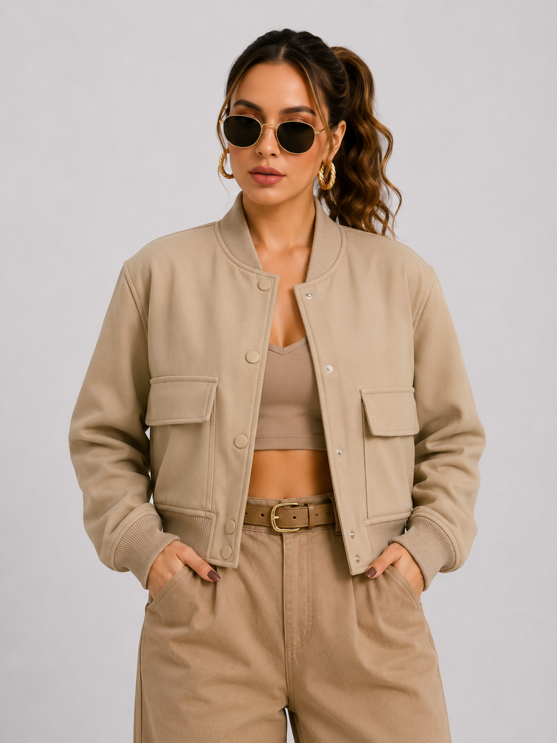 Jaqueta Bomber Modern Valentina