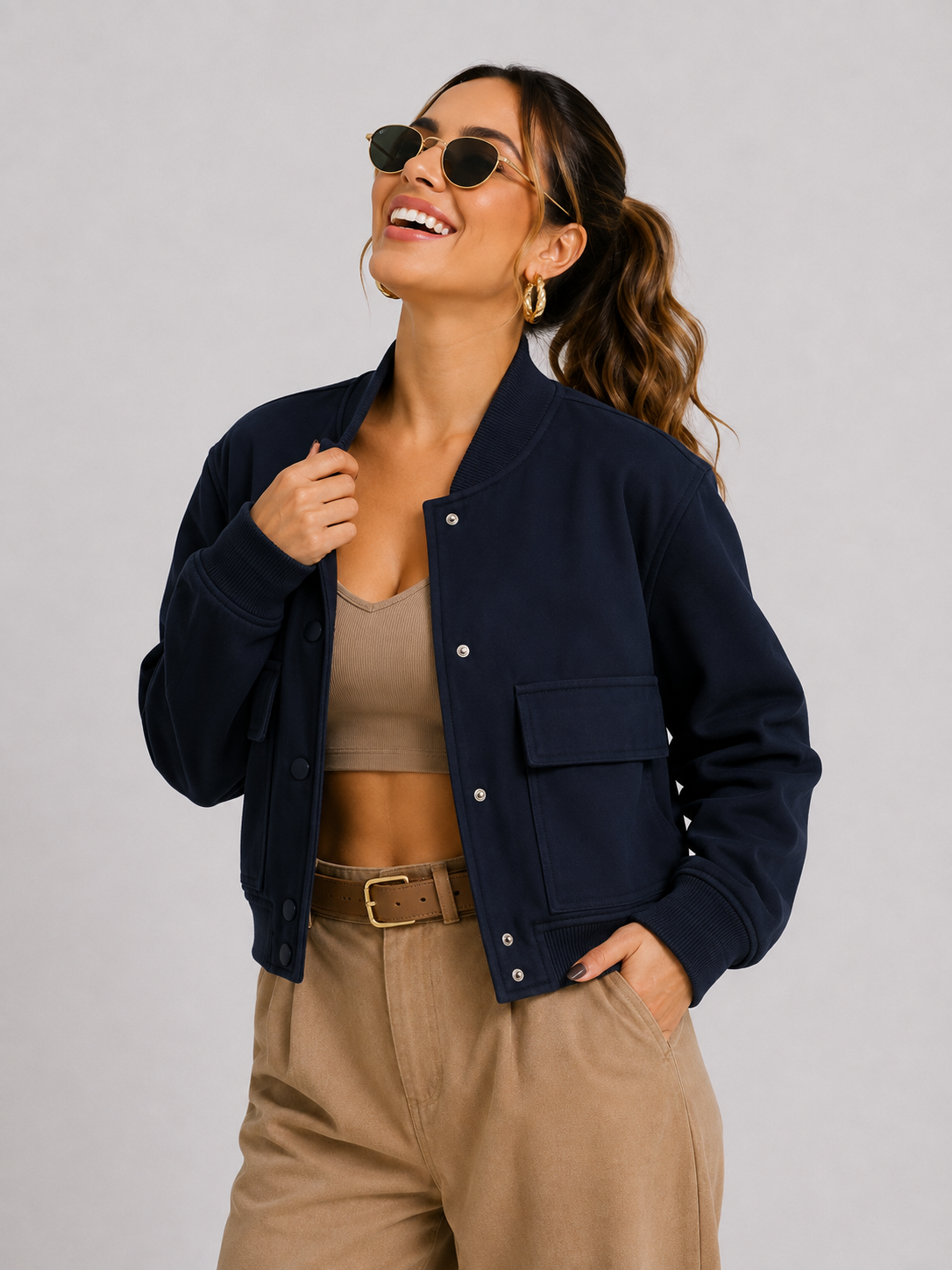 Jaqueta Bomber Modern Valentina