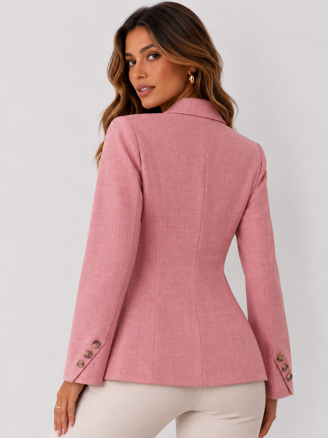 Blazer Casual Acinturado Modern Belliz