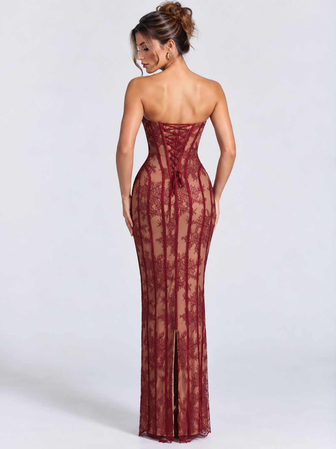 Vestido Longo Bustier Modern Lisie
