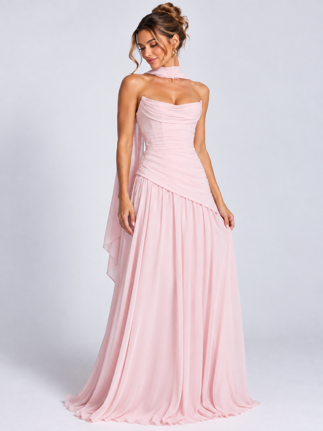 Vestido Longo Bustier Modern Leticia