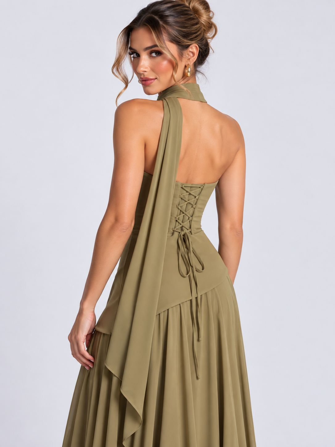 Vestido Longo Bustier Modern Leticia