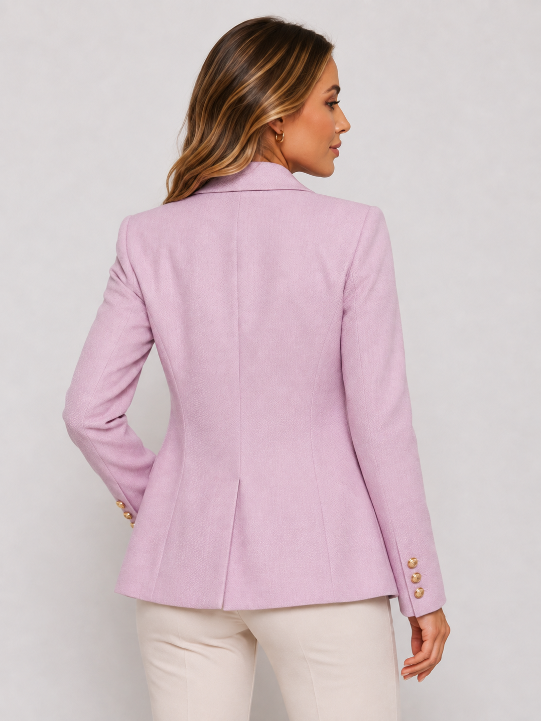 Blazer Feminino Casual Alongado Modern Taylor