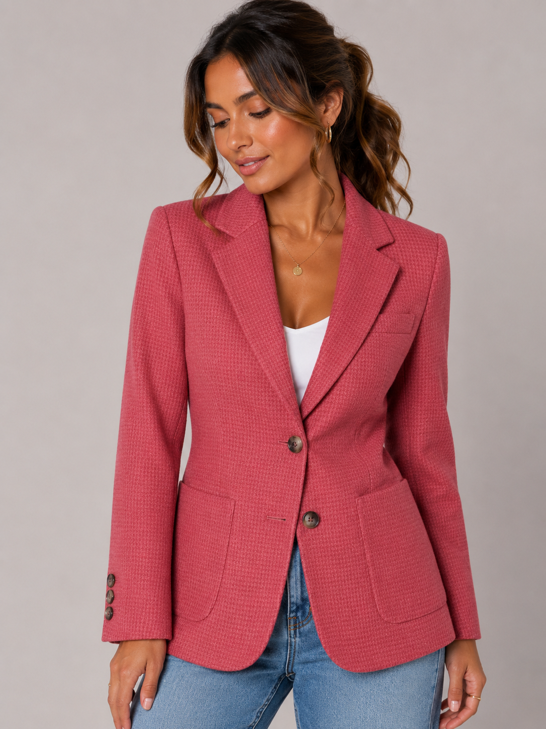 Blazer Feminino Casual Slim Modern Zoe