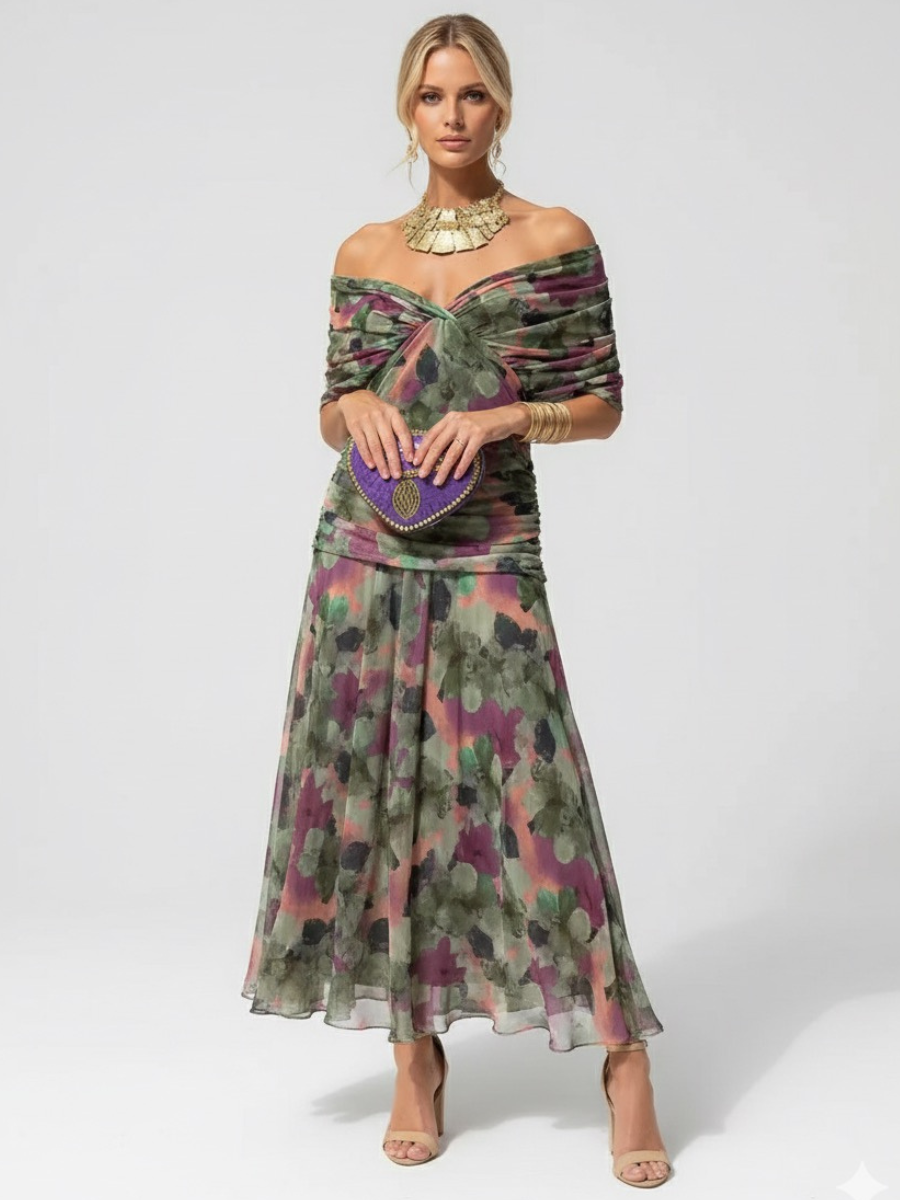 Vestido Longo Fluído Modern Lilly