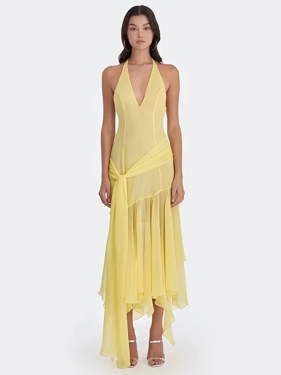 Vestido Midi com Tule Modern Tayana