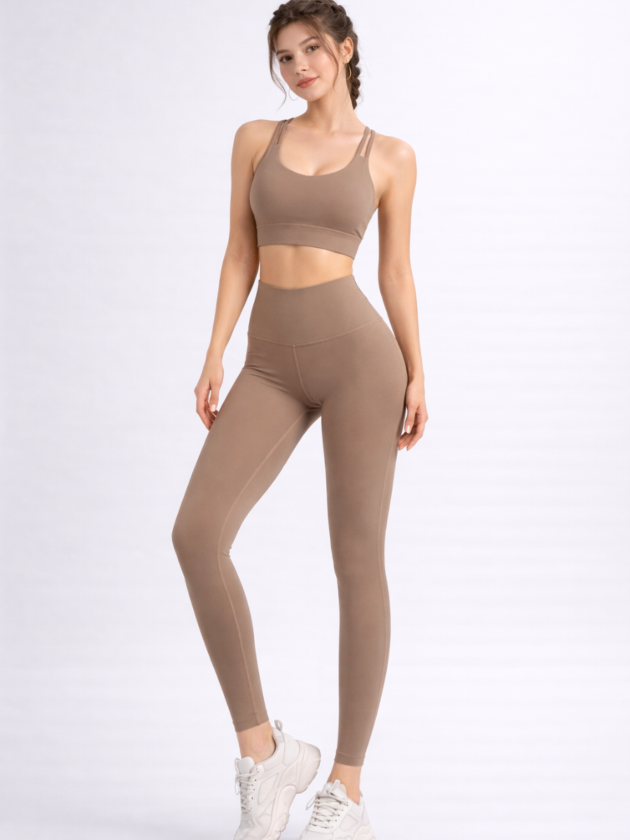Conjunto Top Push Up e Calça Legging Modern Athena