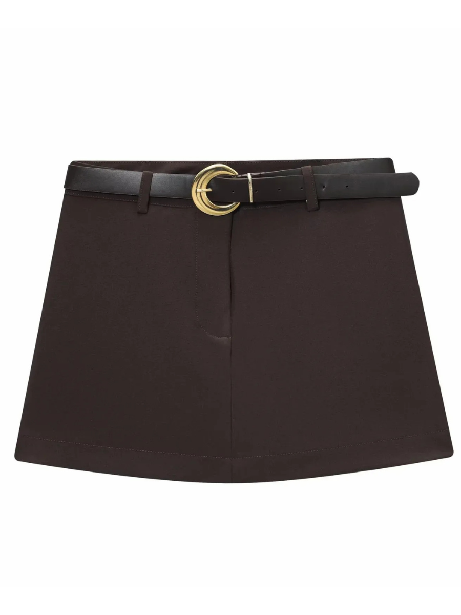 Conjunto Feminino Alfaiataria Premium Blazer e Shorts Saia Modern Vittoria