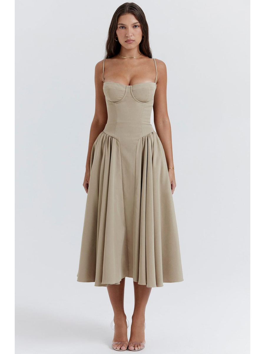Vestido Midi Bustier Modern Anne - GOLDEN ERA