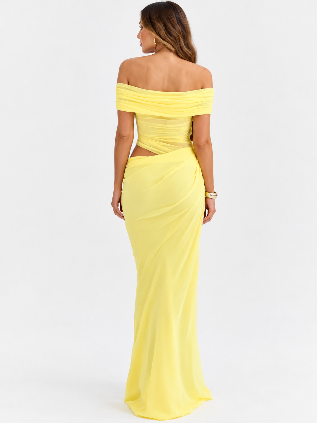 Vestido Longo Ombro a Ombro Modern Briella