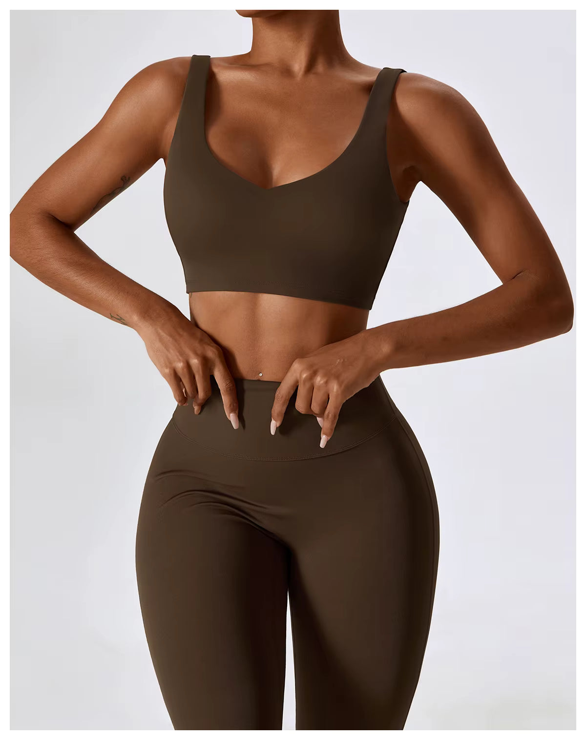 Conjunto Top Regata e Calça Flare Modern Motion