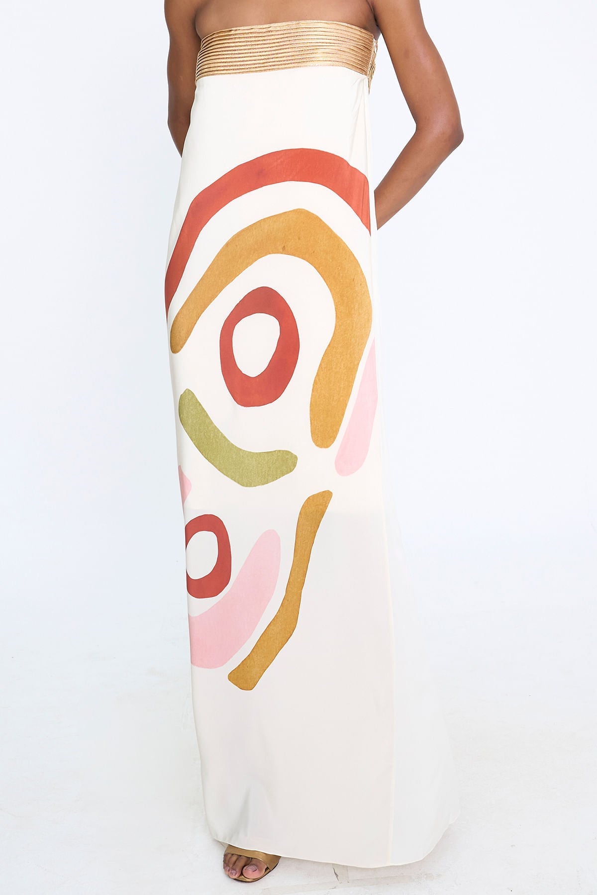 Vestido Longo Sem Alças Modern Hadija