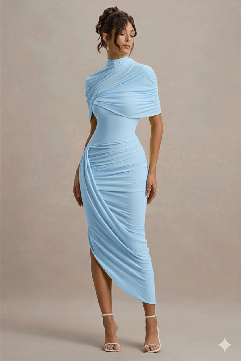 Vestido Longo Assimétrico Modern Lyra