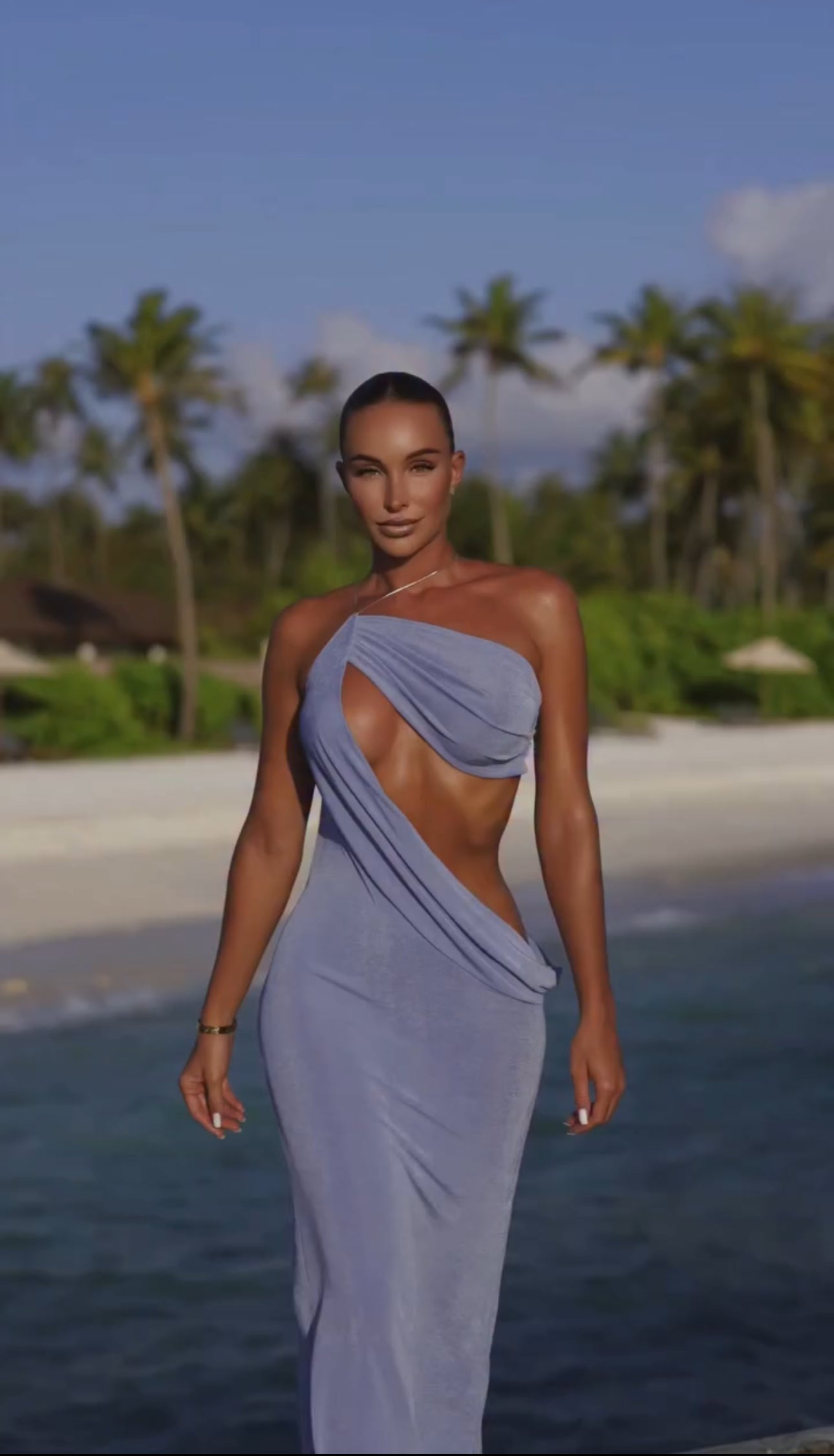 Vestido Longo Modern Afrodite