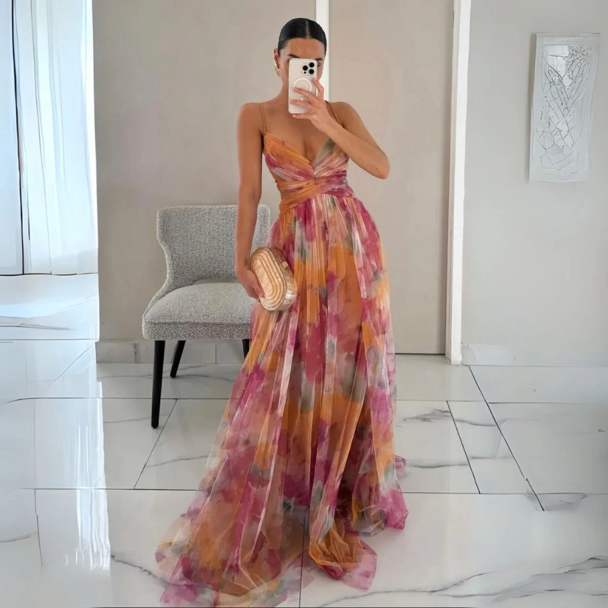 Vestido Longo Alcinha Modern Dafiny