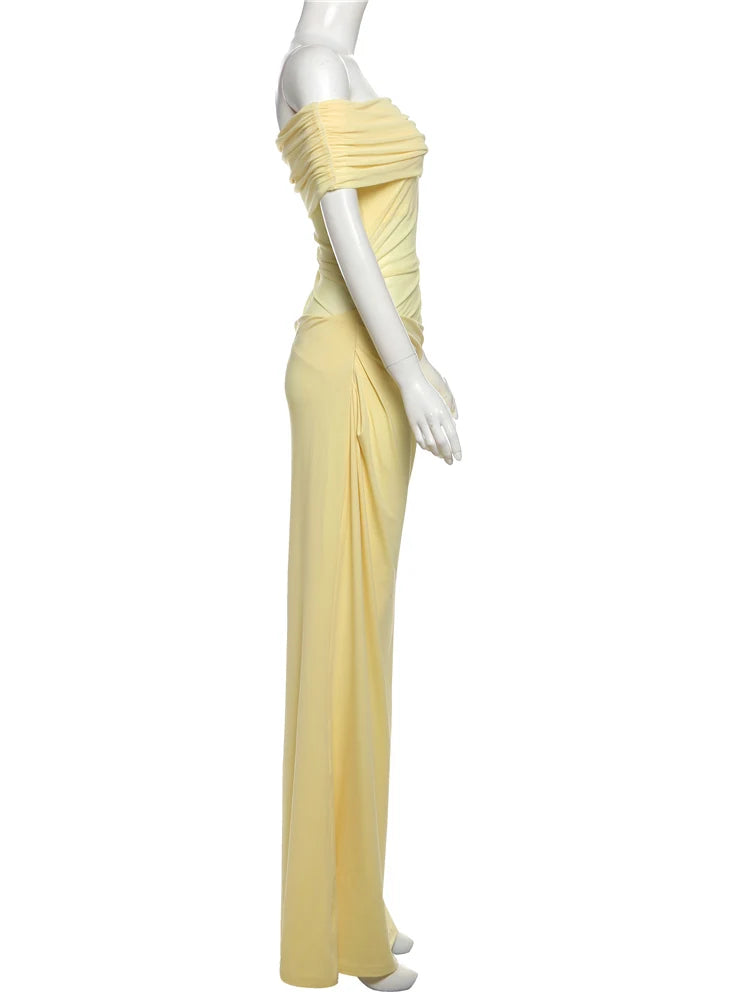 Vestido Longo Ombro a Ombro Modern Briella