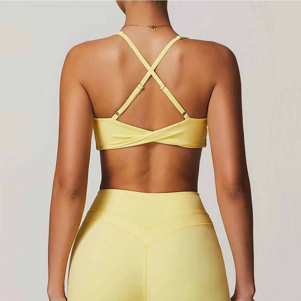 Top Esportivo Push Up sem Costura Modern Lyve