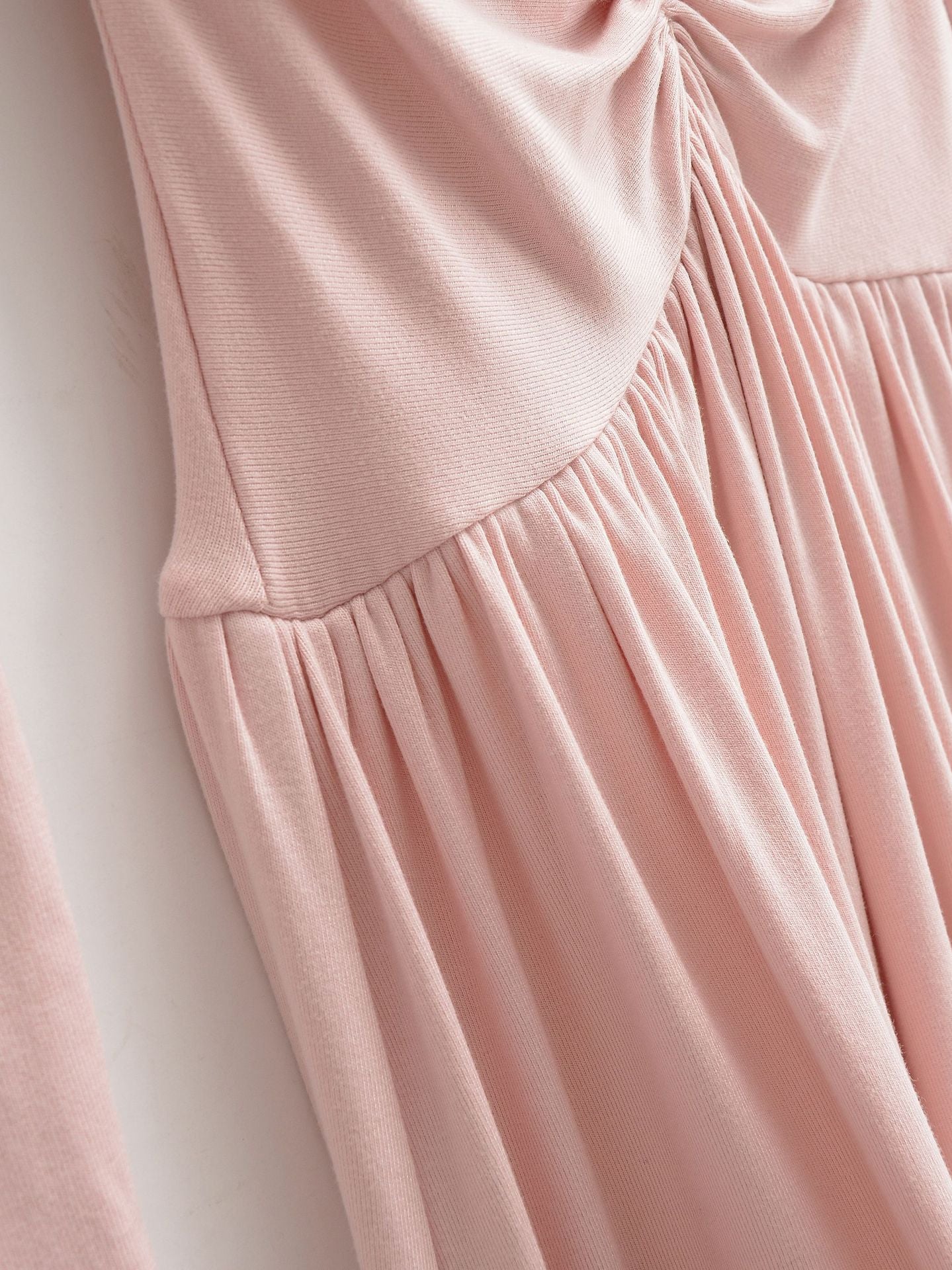 Vestido de Manga Longa Elegante Longo com Renda Modern Dyni