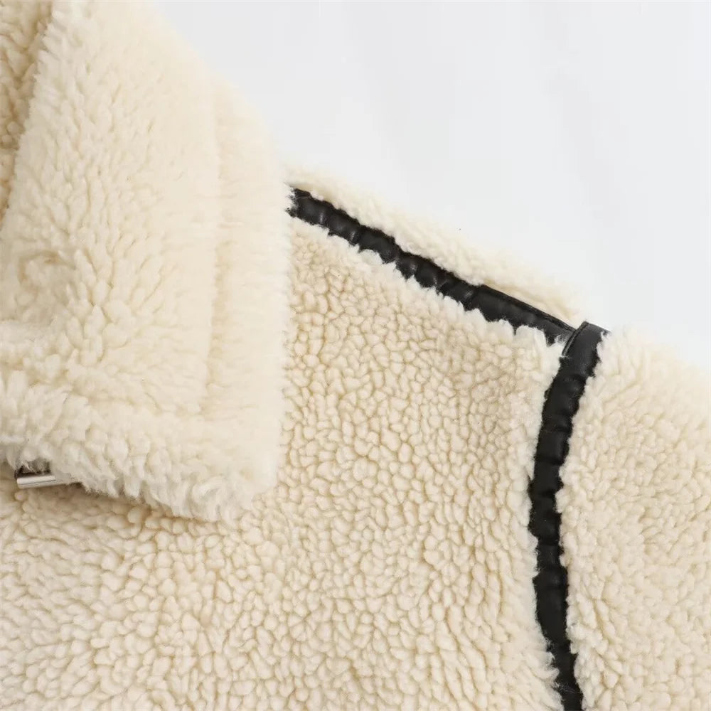 Jaqueta Peluciada com Gola Modern Danf - OUTONO/INVERNO