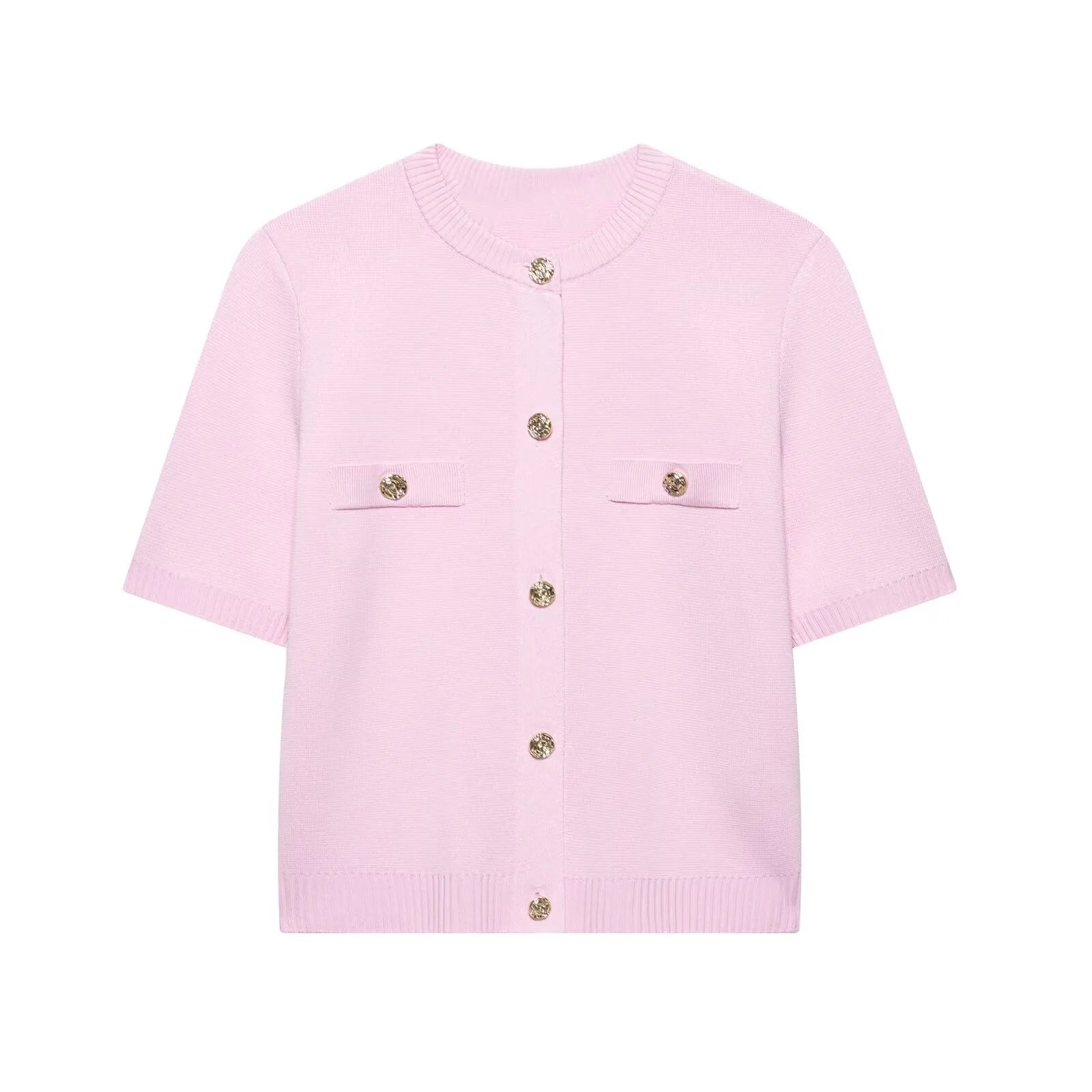 Conjunto Blusa com Botões e Saia Curta Modern Selene