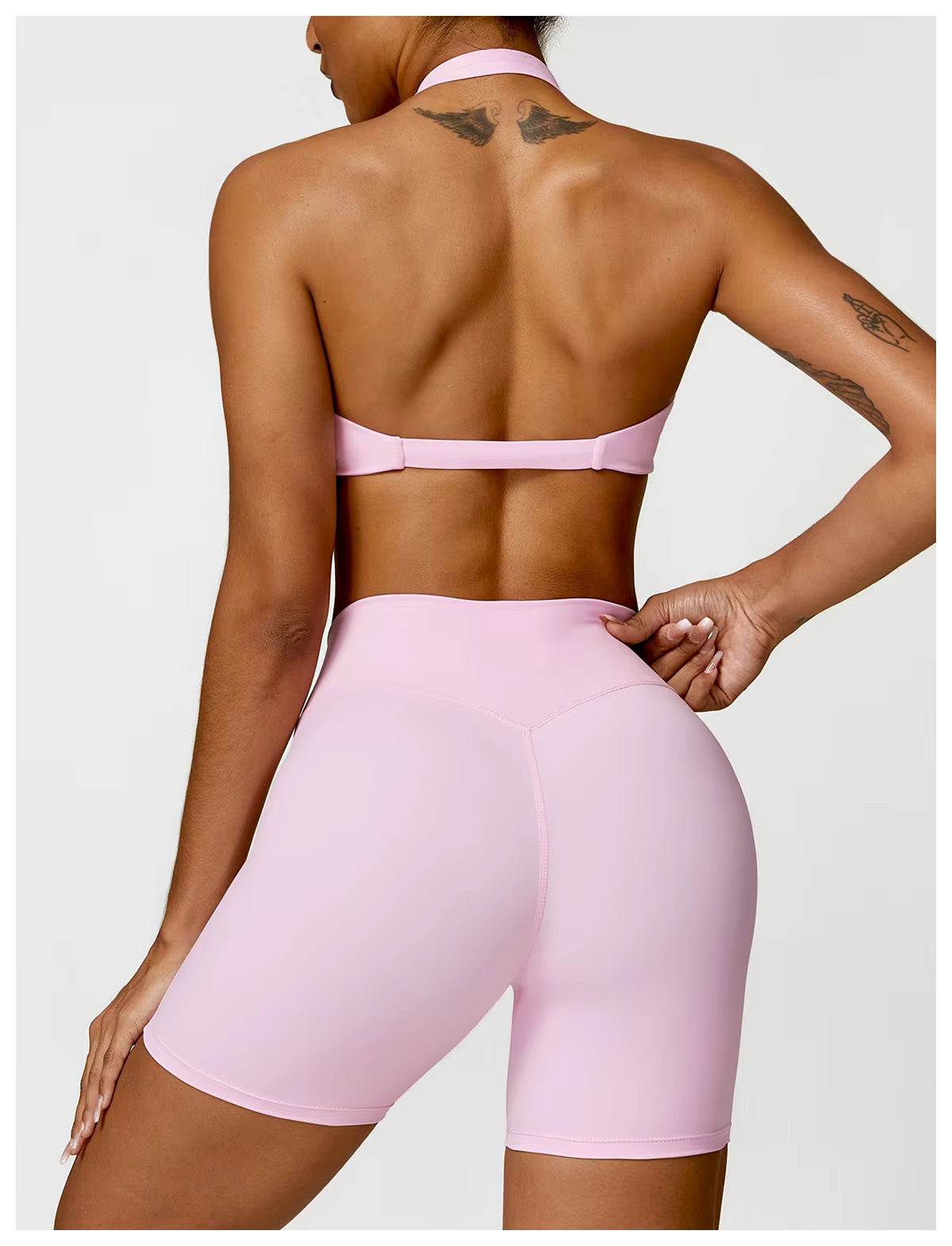 Conjunto Top Push Up e Shorts Modern Basic Up
