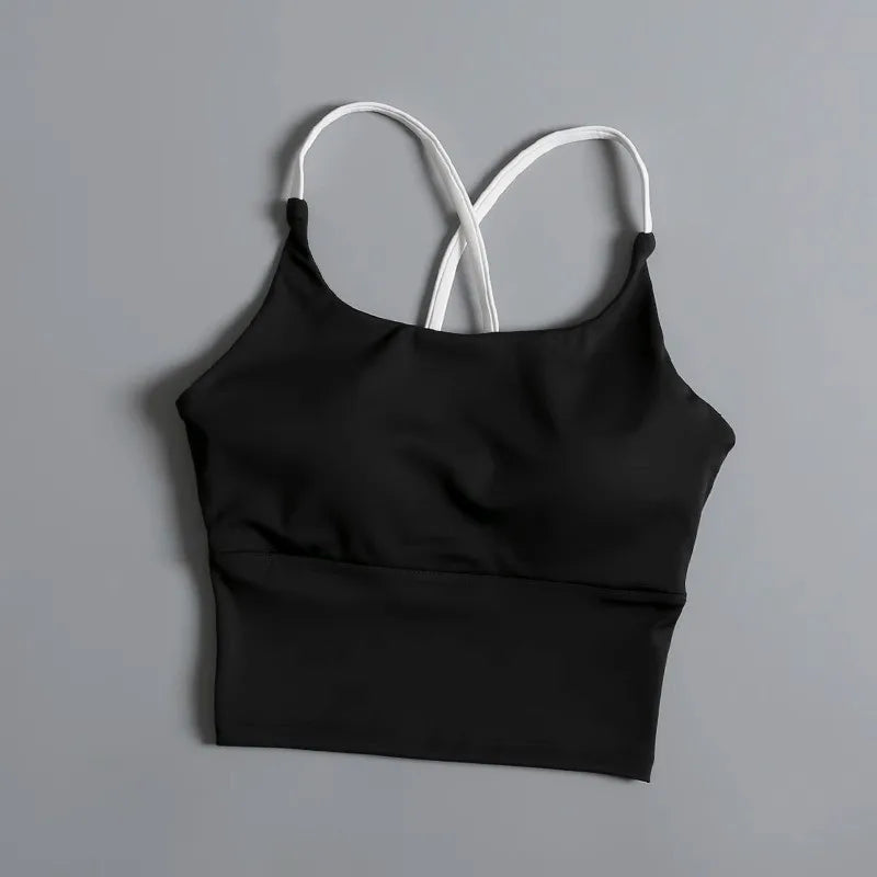 Top Cropped Push Up com Alças Modern Alana