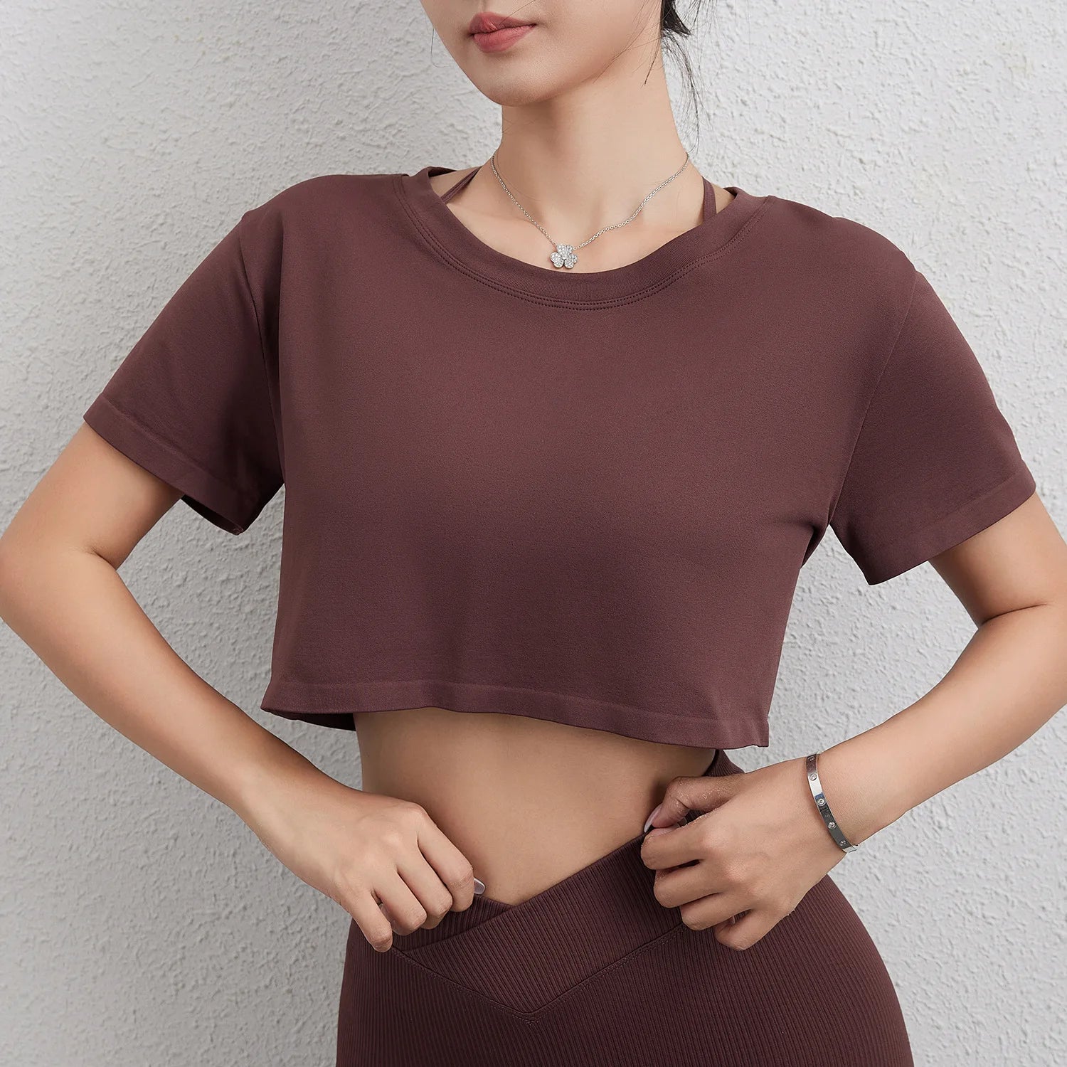 Cropped Meia Manga Modern Confort Max