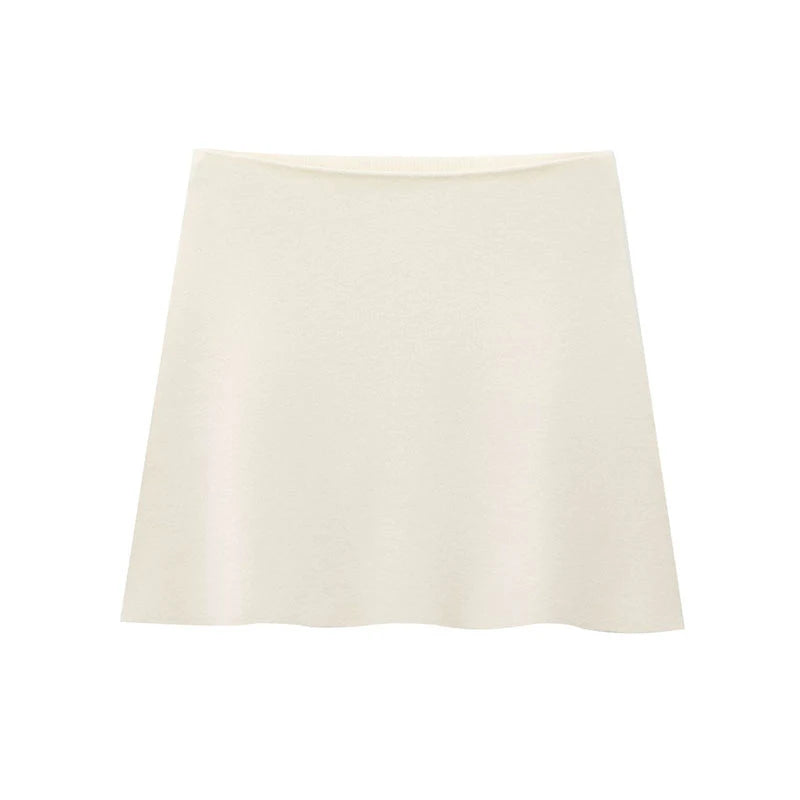 Conjunto Casaco Manga Bufante e Saia Curta Modern Mabel