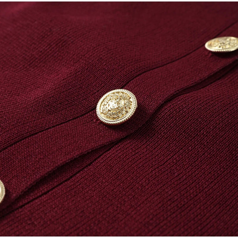 Conjunto Cardigan e Saia Plissada Modern Alessia