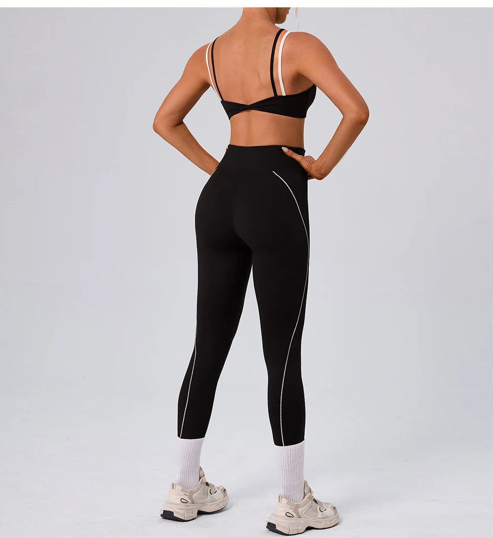 Conjunto Top Push Up e Calça Modeladora Modern Flyer