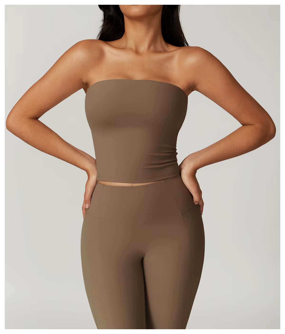 Blusa Sem Alças Modeladora Modern Basic