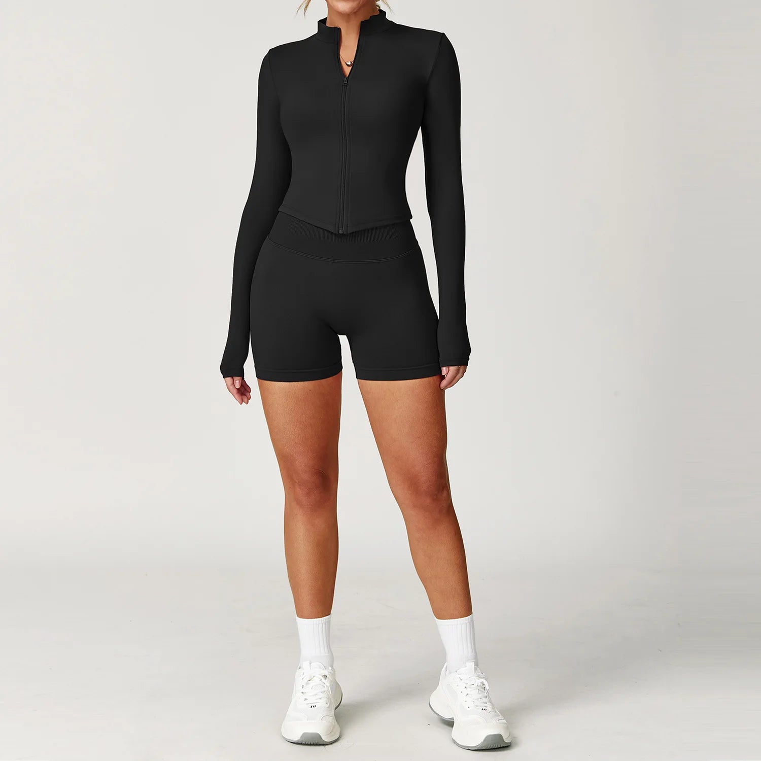 Conjunto Jaqueta e Shorts Push Up Modern Emma