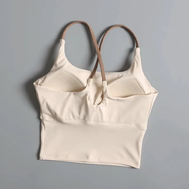 Top Cropped Push Up com Alças Modern Alana