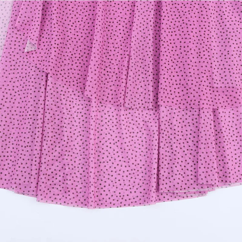 Vestido Longo sem Mangas com Babados Modern Millie