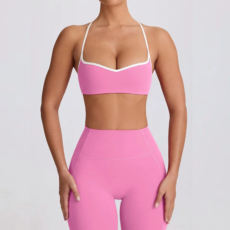Conjunto Top Push Up e Legging Modeladora Modern Love