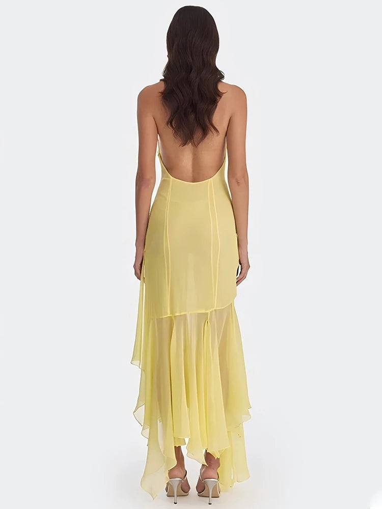 Vestido Midi com Tule Modern Tayana