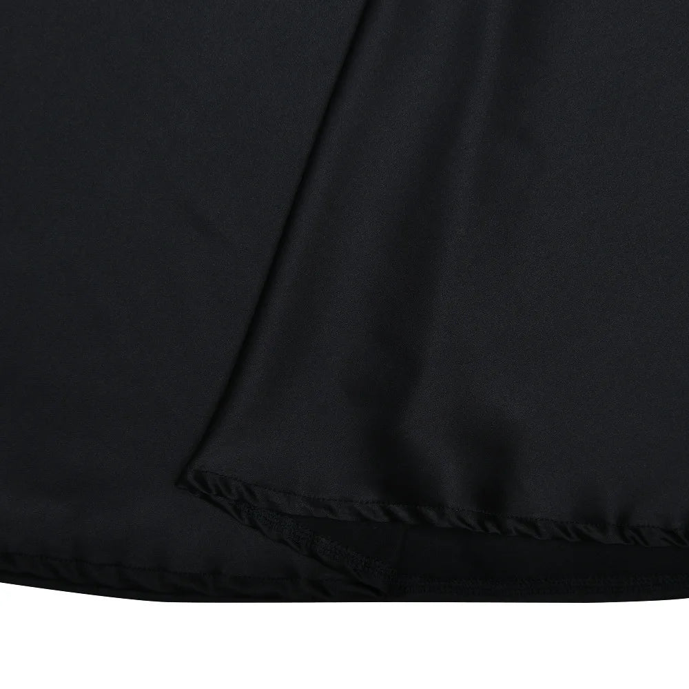 Vestido Longo Gola Alta sem Mangas Modern Hazel