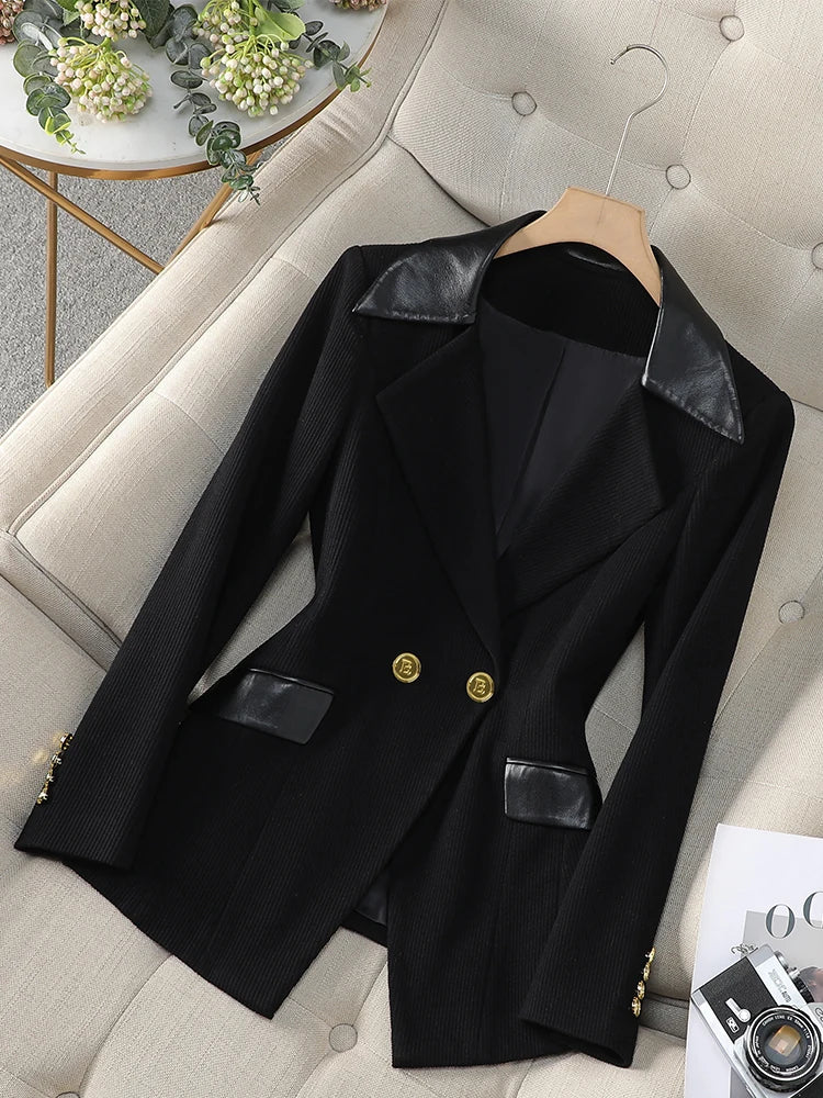 Blazer Feminino Alfaiataria Clássico Modern Viviena