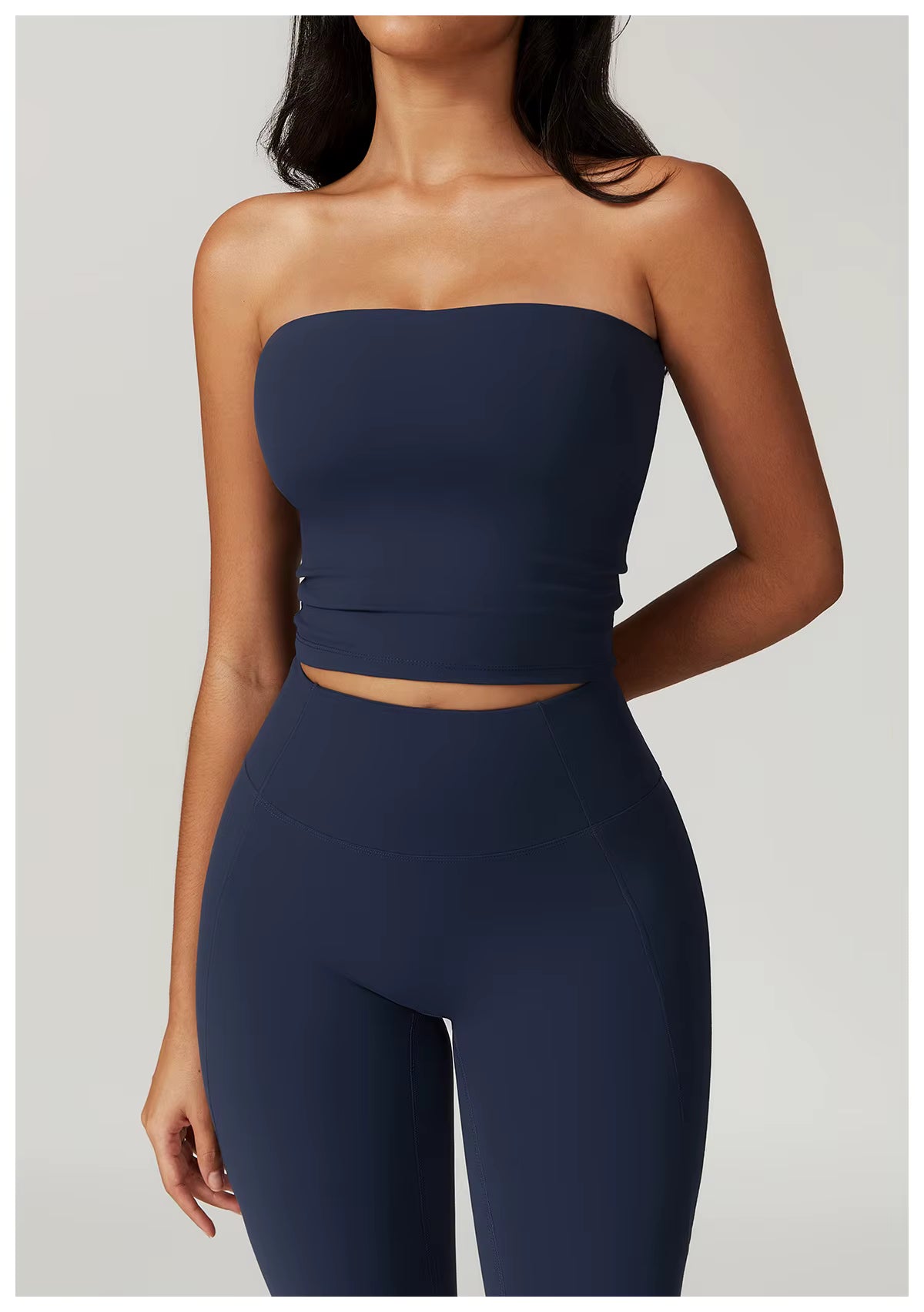 Blusa Sem Alças Modeladora Modern Basic