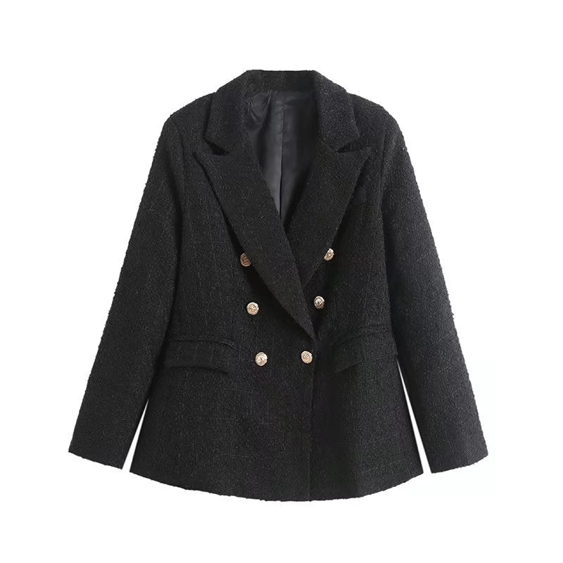 Blazer Feminino Tecido Duplo Modern Traf